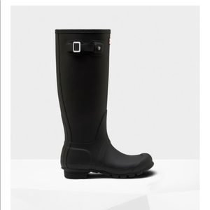 Tall Black Hunter Boots